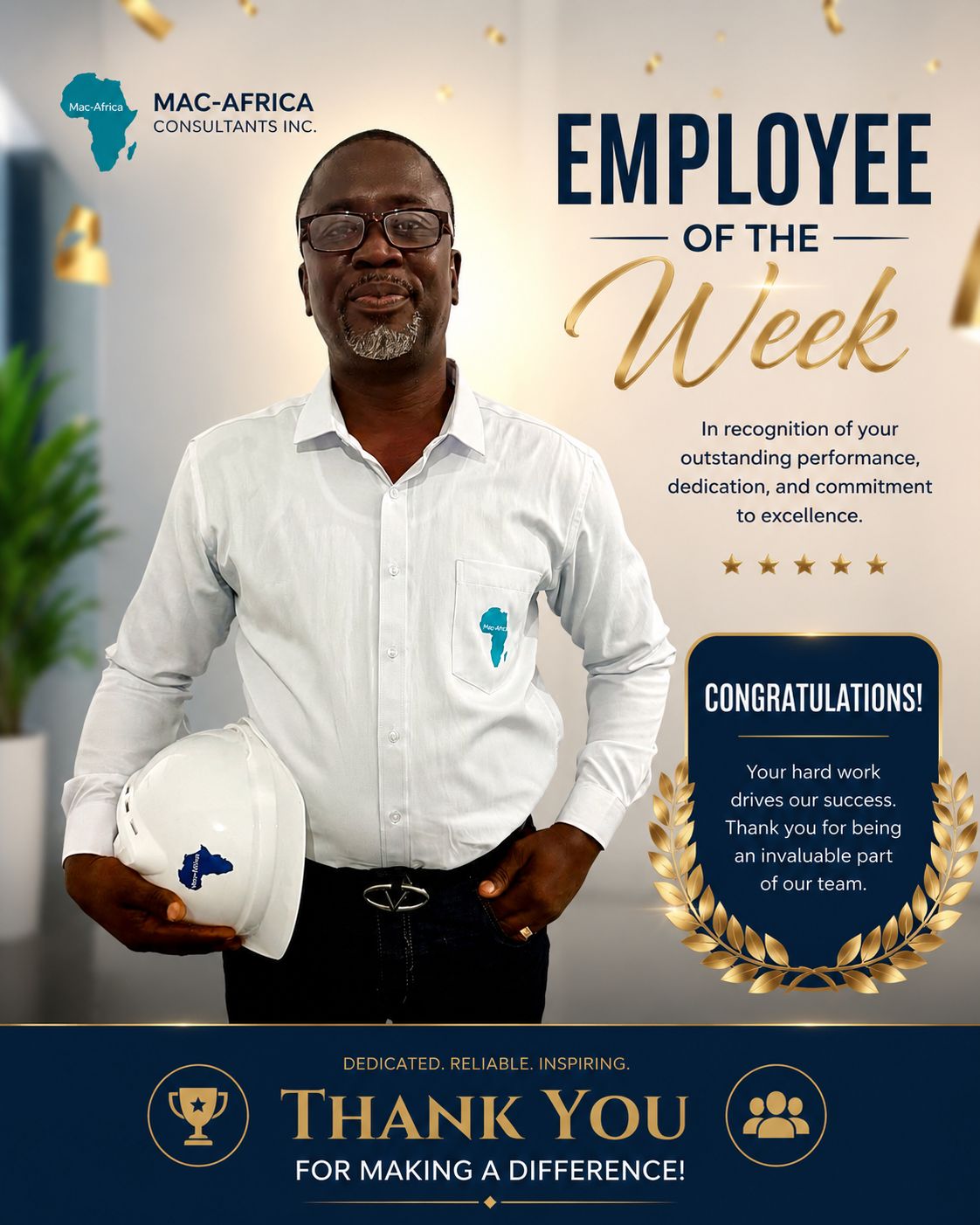 EMPLOYEE OF THE WEEK